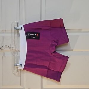 TOMBOYX PRIDE COLLECTION PURPLE BOYSHORT UNDERWEAR: NEW WITH TAGS: SIZE XS